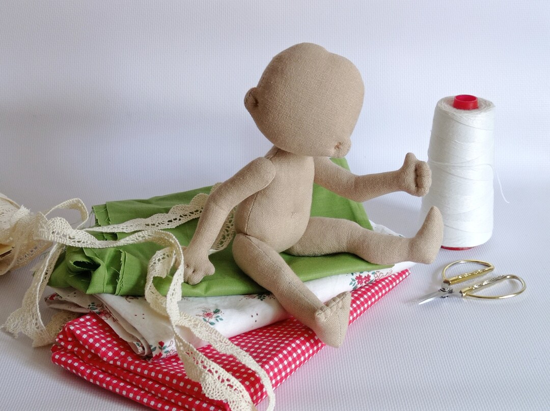 Dolls Without Clothes Rag Doll Without Clothes Textile Doll Blank Doll ...