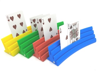 3D-geprinte magnetische speelkaarthouder