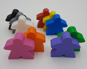 Colorful Meeple Token: First Player Marker, Geek Gamer Decor