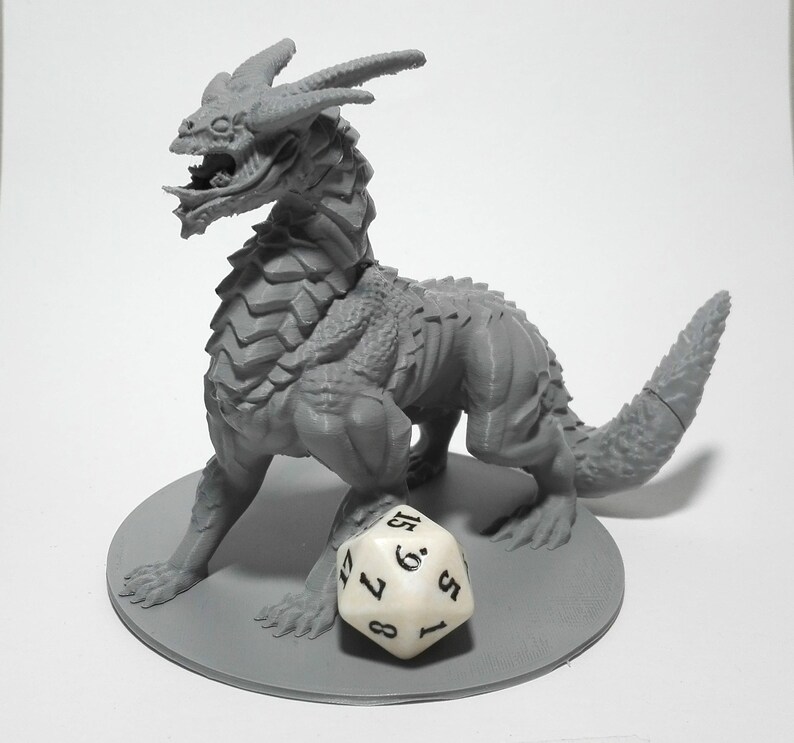 HERO Creations Le Drake Demon dungeons and dragons Pathfinder Lord of the Ring figurine miniature RPG Roleplaying games