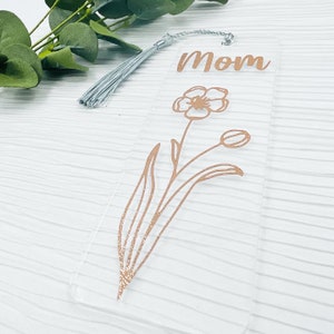 Mom bookmark , gift for mom , Mothers Day gift image 1