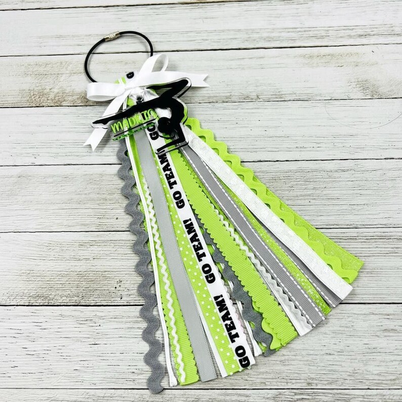 Gymnastics bag tassel, Custom name backpack charm for athletes, Personalized team gifts, sports keychain accessory, meet favor image 12