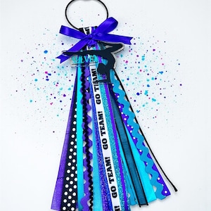 Gymnastics bag tassel, Custom name backpack charm for athletes, Personalized team gifts, sports keychain accessory, meet favor image 13