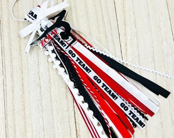 Gymnastics Bag Tassel , Backpack tag , name label , gymnastics bag , tassel keychain