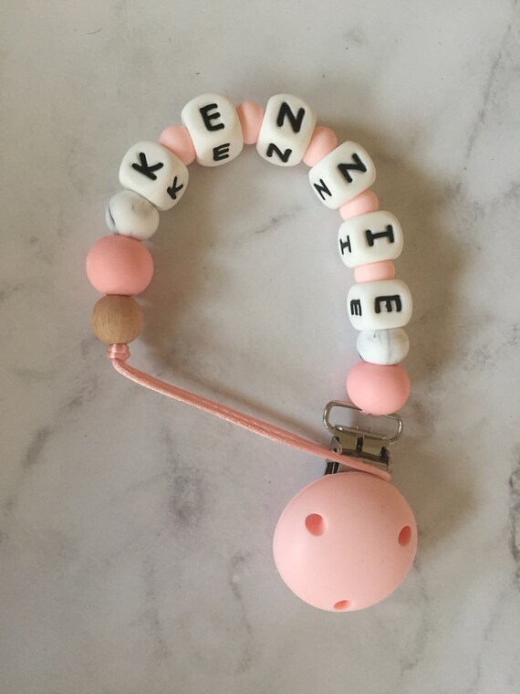 personalised soother chain