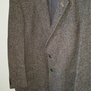 Daks Vintage Brown piedipull jacket with suede patches