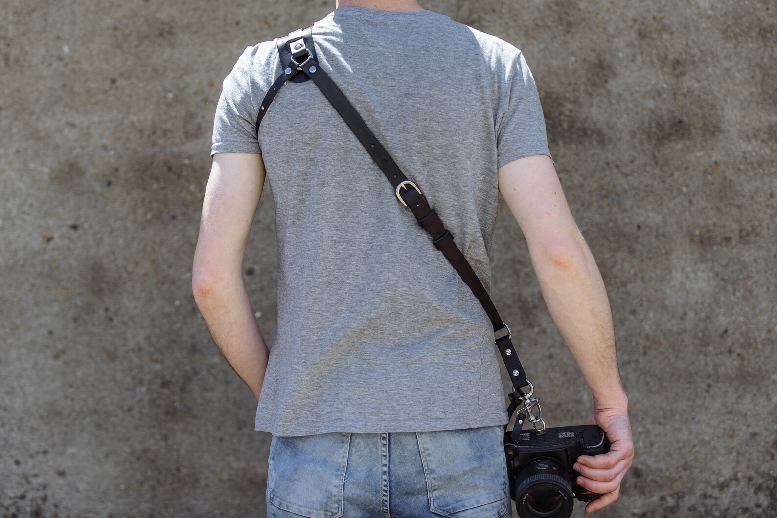 Camera Sling Strap / Camera Shoulder Strap / Leather Camera Etsy
