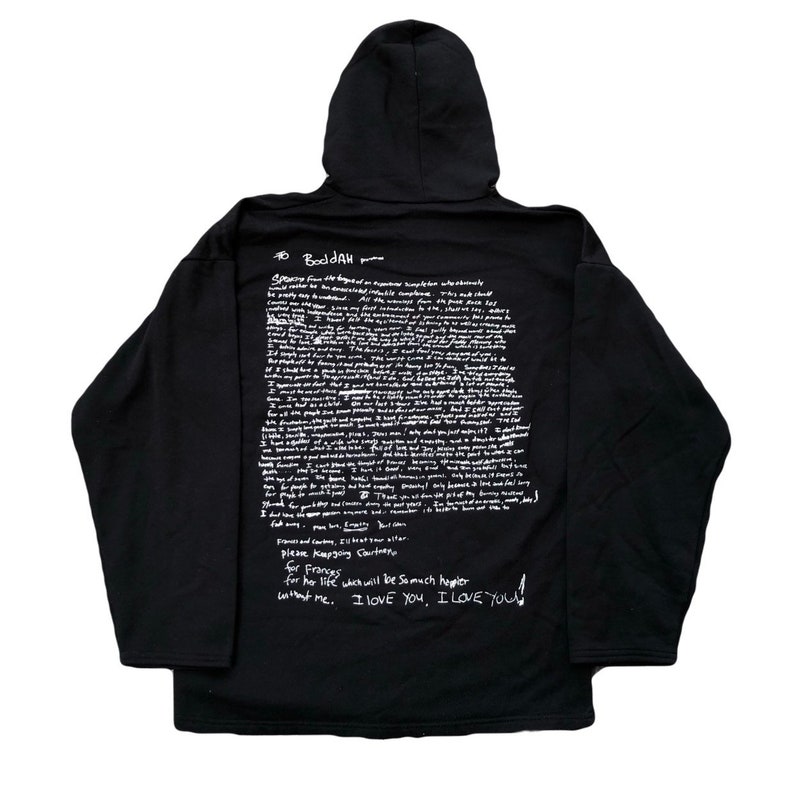 MEGA RARE 90\u2019s Nirvana Italian hoodie Kurt Cobain Fear Of God Metallica Brockum Rap