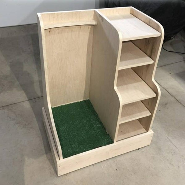 Simple golf storage design plans