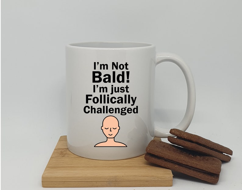 Bald Mug Funny gift Gifts for him Gift Mugs Baldi gift Etsy