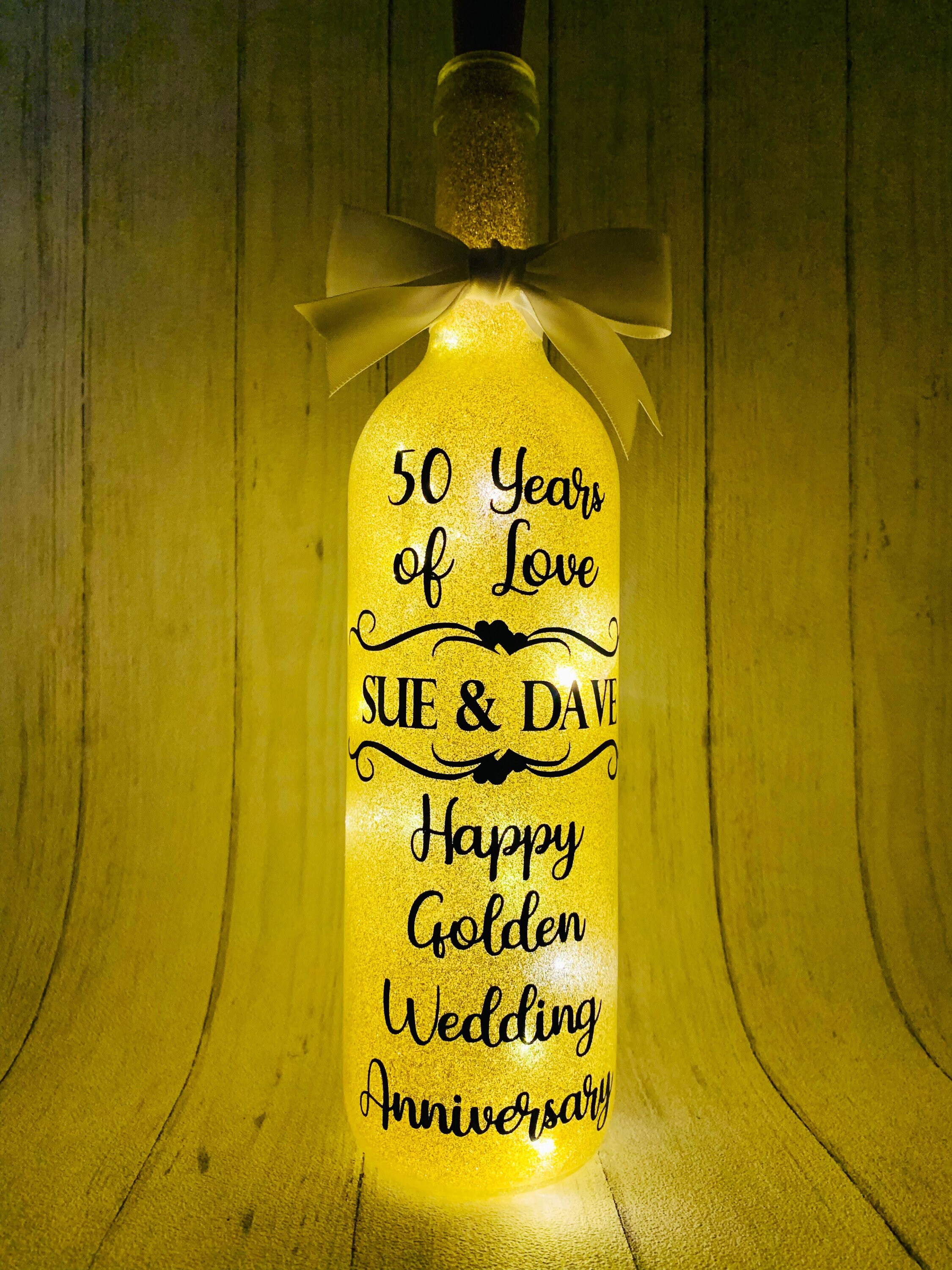 50th Anniversary Gift Golden Wedding Anniversary Gift 50th Etsy UK