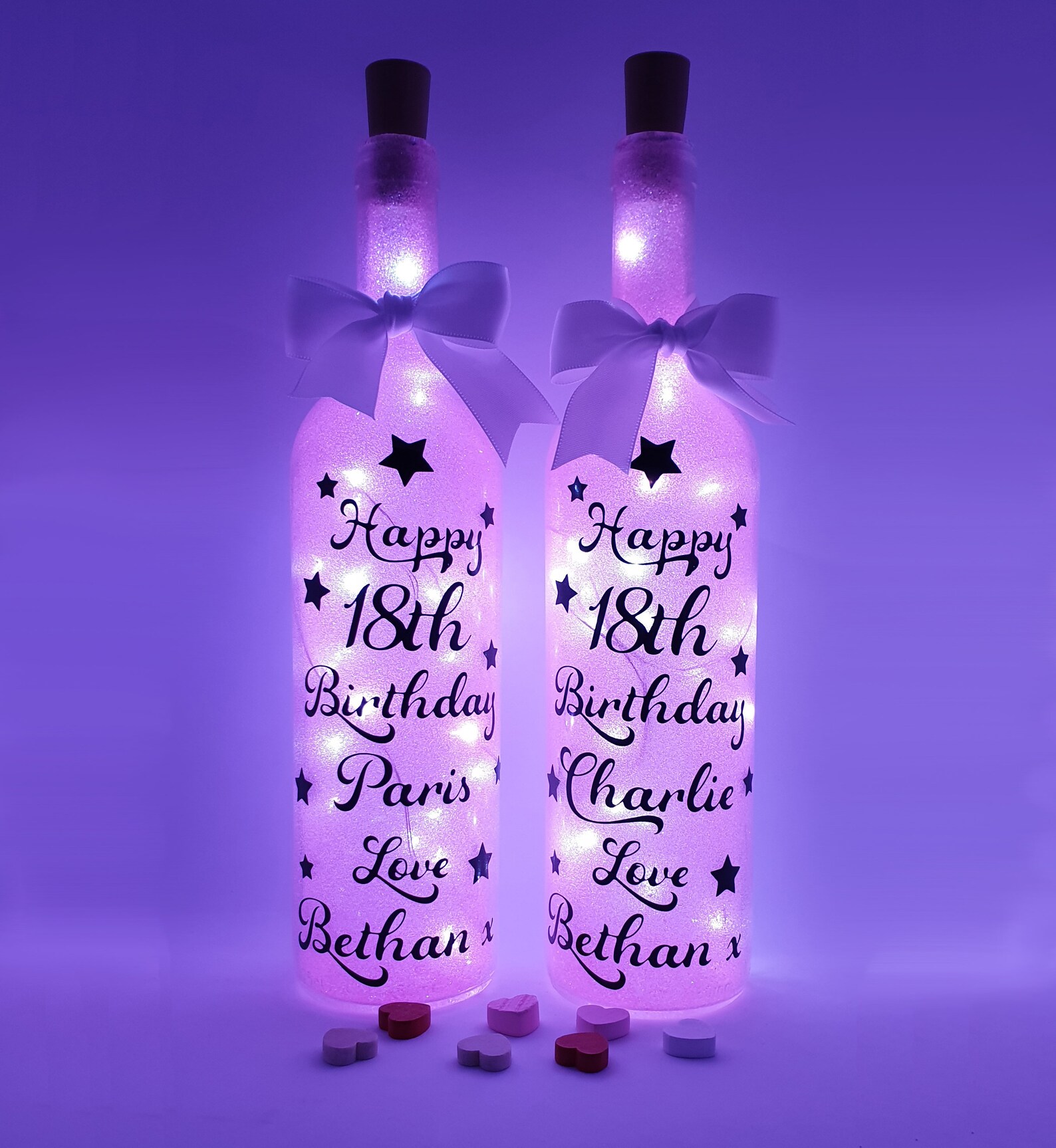 Birthday Gift For Girl 16th 18th 21st Personalised Light Etsy