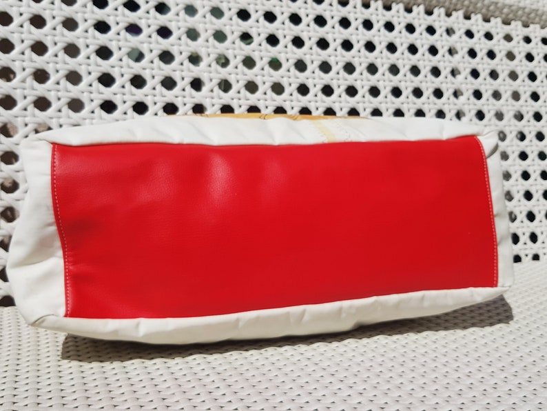 Waterproof Sailcloth Painted HandBag