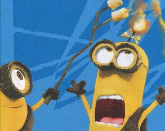 Minions cotton fabric