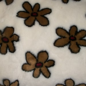 Fluffy teddy fabric