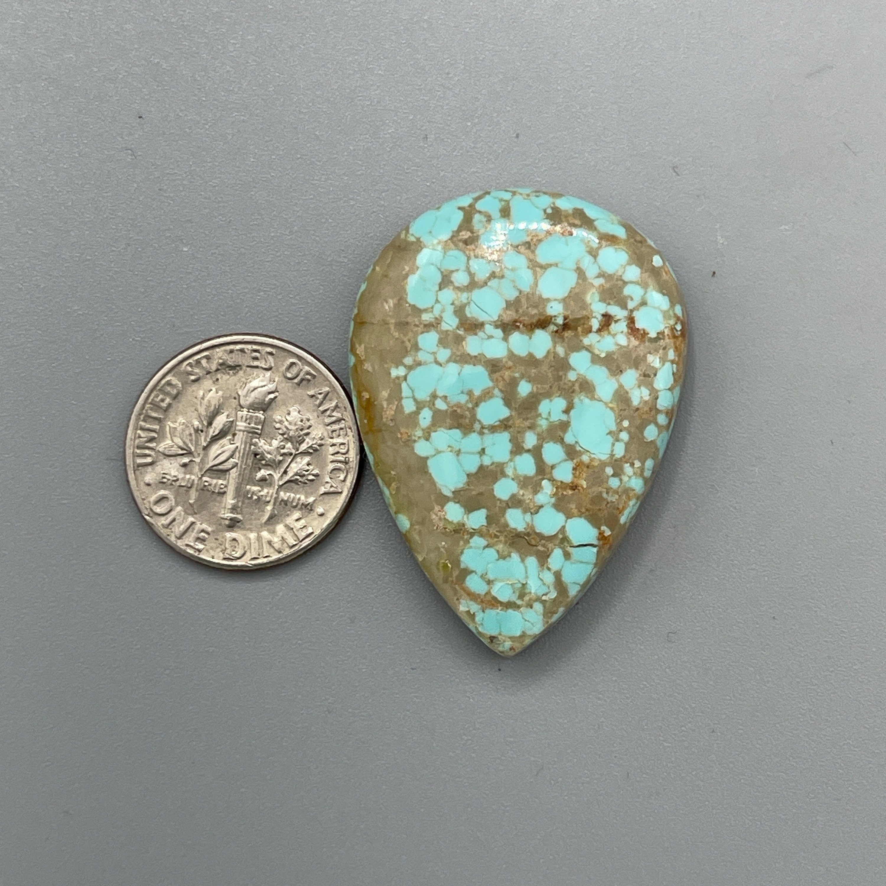 Number 8 Turquoise Cabochon - Etsy