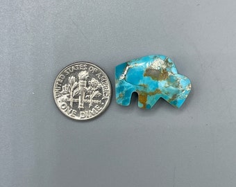 Kingman Turquoise Cabochon Buffalo