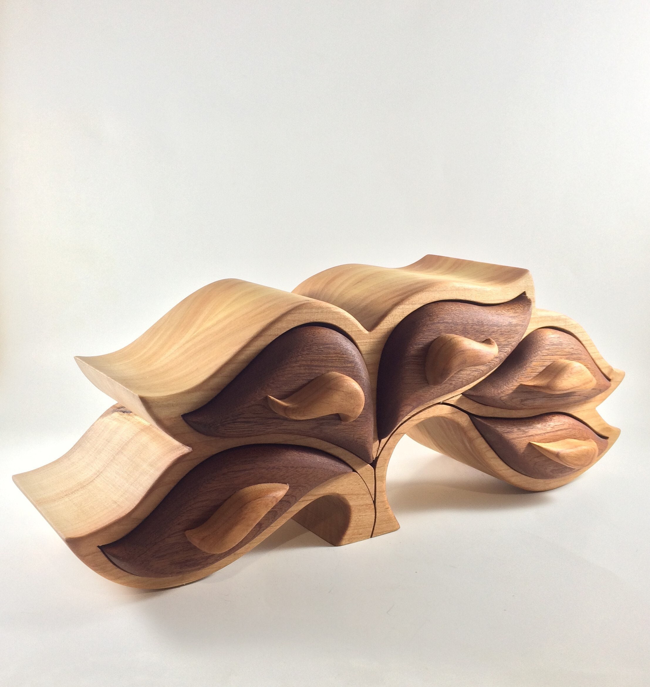 Caja de joyería de madera Vida de árbol hecha de | Etsy