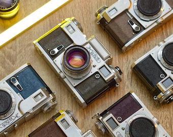 レンジファインダー フィルムカメラ キエフ4 ジュピター50mm付属【良品】 ヴィンテージ キエフ 4 レンジファインダーカメラ（ジュピター 8 M 50
