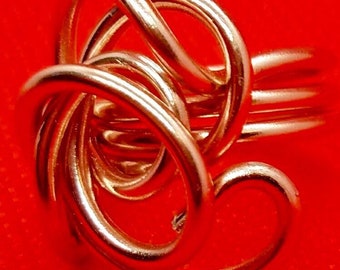 Rose Gold Abstract Ring