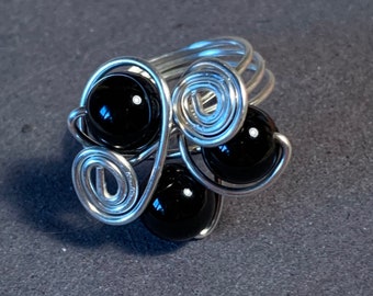 Funky Swirl Ring