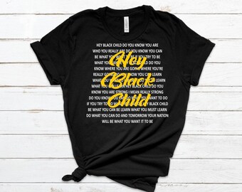 Hey Black Child Etsy