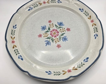 Juego de 4 platos llanos International China American Patchwork Heritage SY-7565