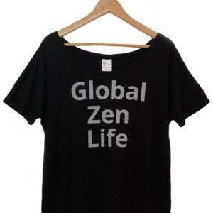 Women&#39;s Scoop Neck T shirt, Zen shirt, meditation shirt, healing vibe shirt