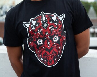 darth maul skull shirt