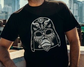 Darth Vader - Day of the Dead - Calavera - Sugar Skull - Star Wars - Sith - T-Shirt