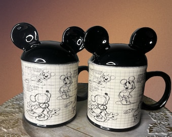 Mug Mickey Mouse Original sketches (Seulement 2)