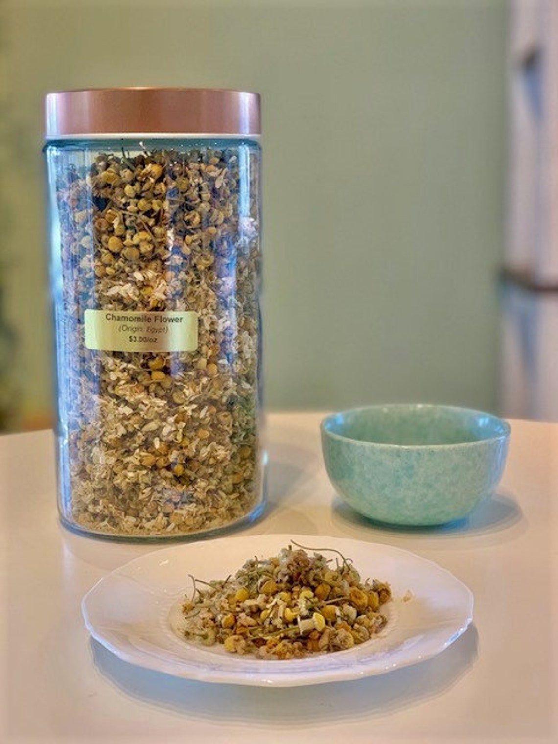 Chamomile Flowers Herb Tea German Chamomile Natural Etsy