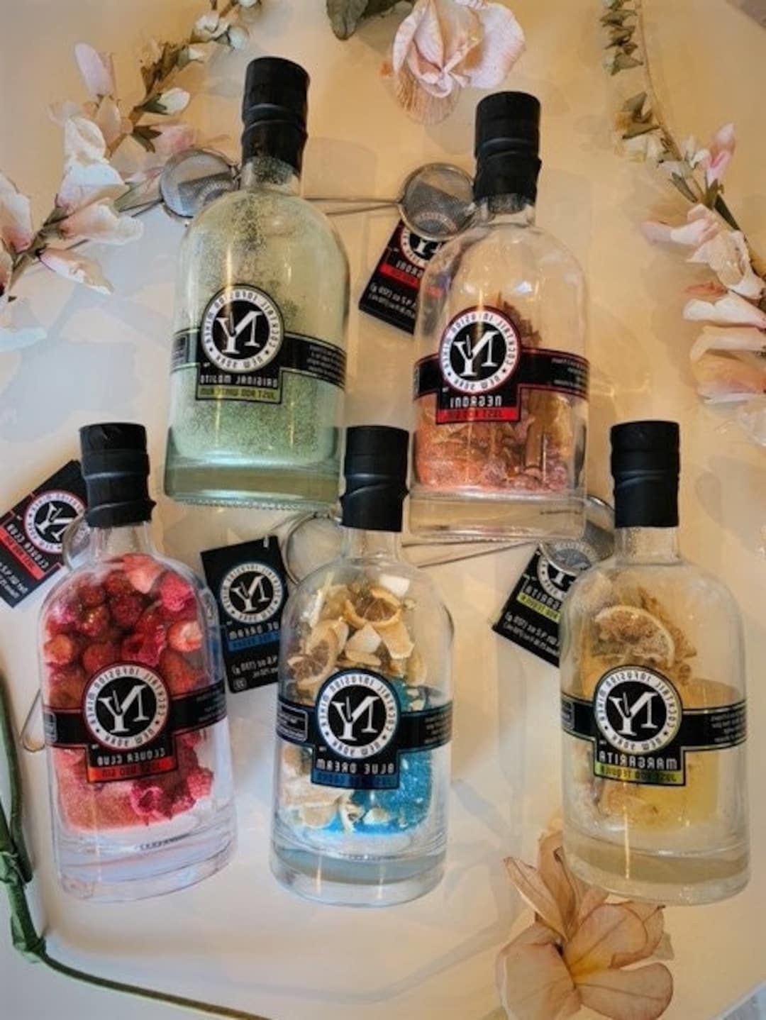 Mix & Match Cocktail Mini-Bottle Sampler Gift Set - 20 Pack