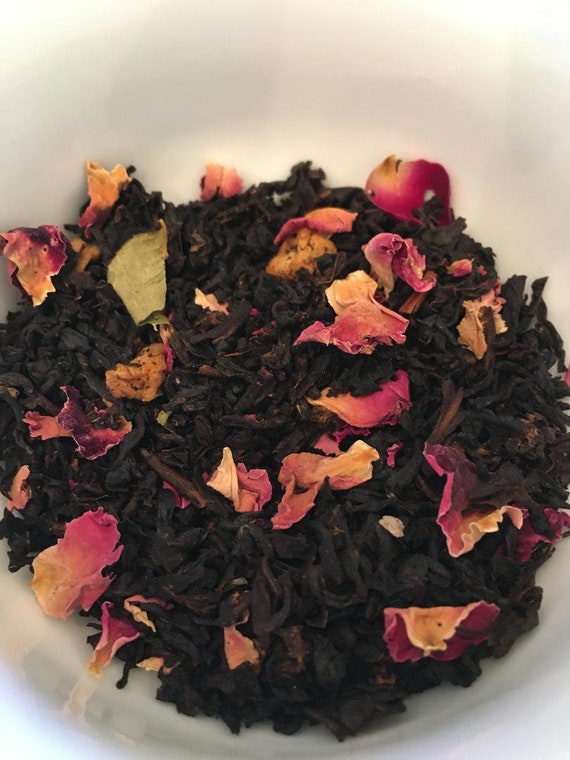 Apple Rose Black Tea Etsy