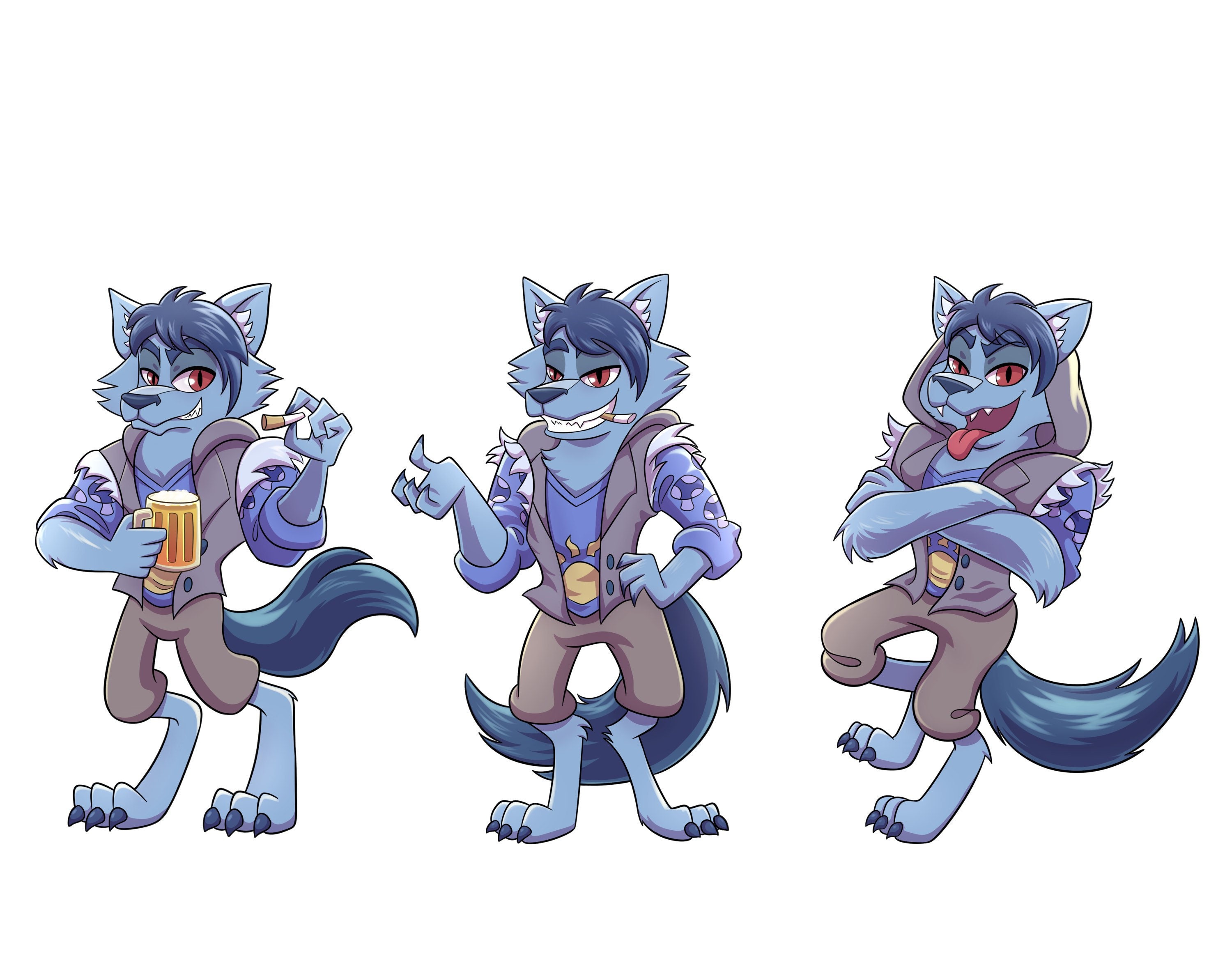 Cartoon Character Commission Digital Art Commission Cartoon Etsy