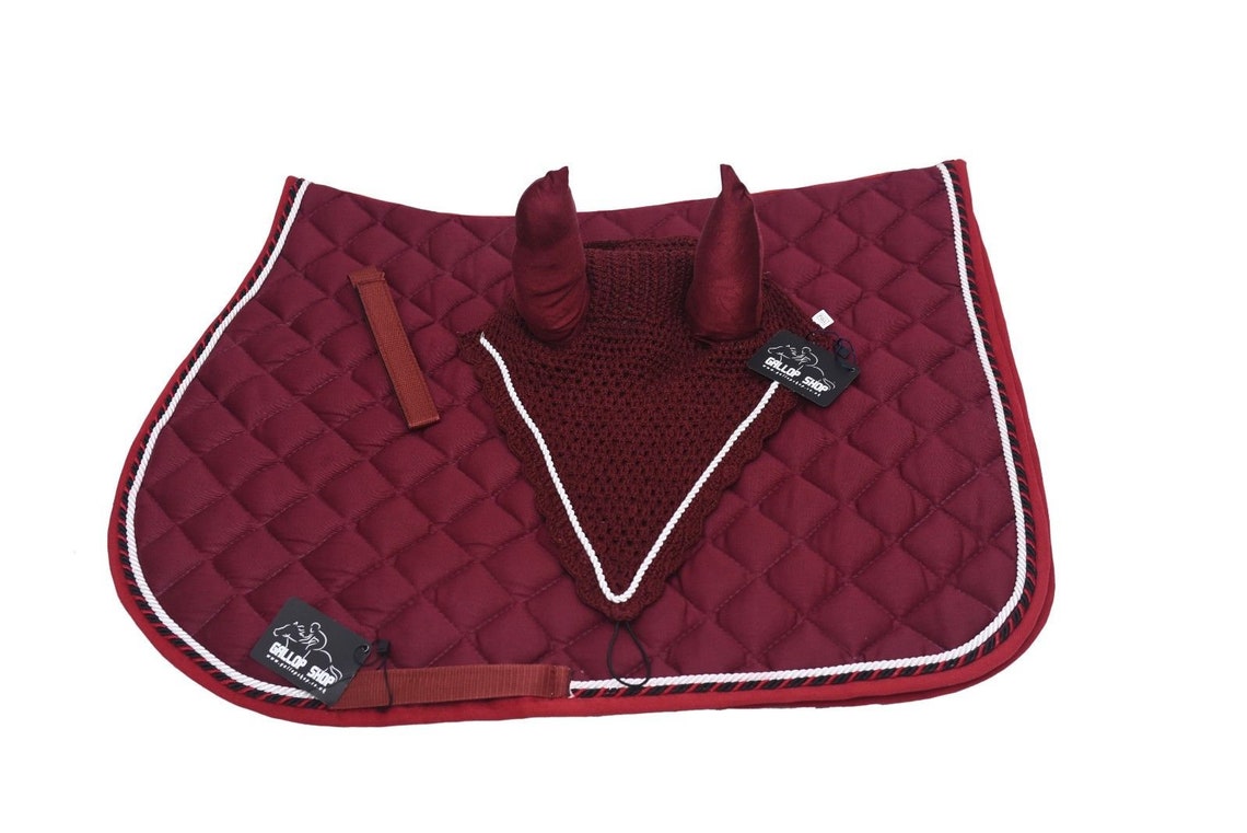General Saddle Pads With Matching Ear Etsy Australia