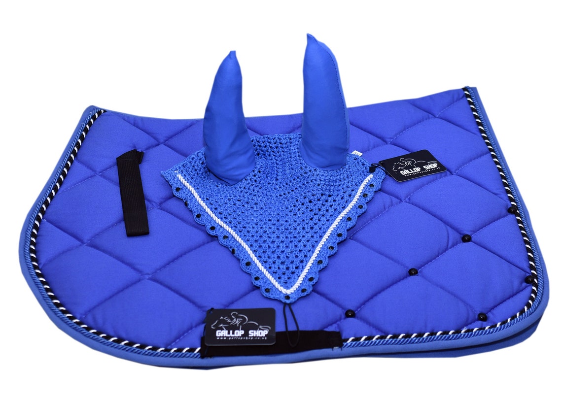 Numnah Horse Saddle Pad With Matching Ear 9DF