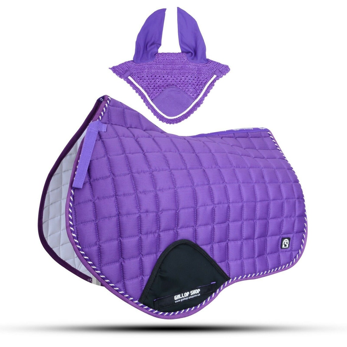 Purple Numnah Saddle Pads Collection with Matchy Veils / Horse Etsy