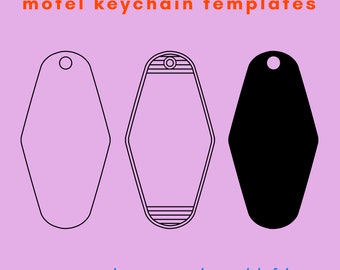 Motel Keychain Template, motel keychain svg, hotel keychain svg, keychain template, trendy keychain svg, keychain svg, motel keychain png