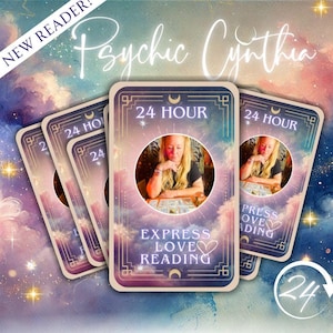 EXPRESS Carte de tarot de lecture 24 heures sur l'amour voyante même jour, lecture urgente avec la voyante Cynthia par email, amour et relations Poser une question
