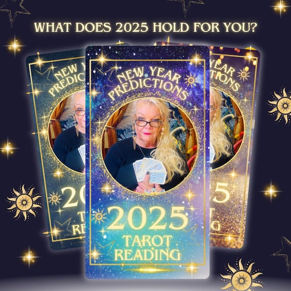 2025 New Year Tarot Reading 12 Month Psychic Reading Prediction Personalised Video Detailed Plus Ask a Question, Love, Career, General