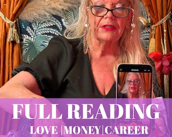 Full Tarot Reading & 1 Question by Video With Psychic sue