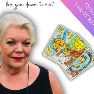 3 Fragen Tarot Kartenlegung Psychische Voraussagen, Vergangenheit, Gegenwart, Zukunft Liebeslegung Geldlesung von Psychic Sue