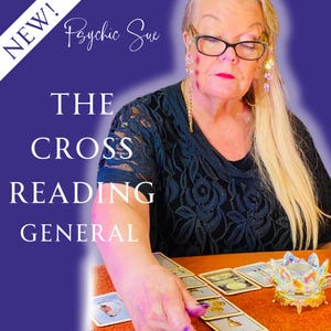 Paranormale tarotkaartlezing "The Cross" verleden, heden, toekomst plus voorspellingen door paranormaal begaafde, videolezing - algemene blinde tarotlezing