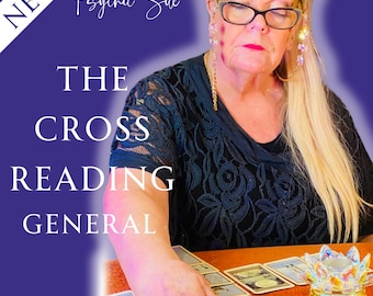 Psychic Tarot Card Reading "The Cross" Past, Present, Future Plus Predictions by Psychic Sue, Video Reading - General Blind Tarot Reading