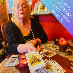 Karriere-Tarot-Lesung Tarot-Kartenlesung Psychische Voraussagen, Vergangenheit, Gegenwart, Zukunft 2 Karrierefragen von Psychic Sue
