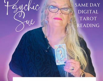 Lectura de cartas del tarot sobre el amor y las relaciones el mismo día, tirada de una carta por la psíquica Sue, lectura psíquica rápida en video, haz una pregunta