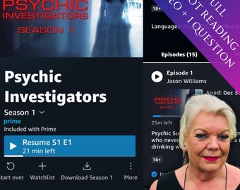 FULL Tarot Card Reading by Video Tarot Card Reading Psychic