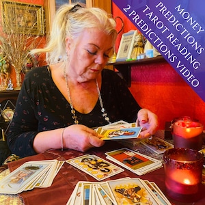Lettura psichica dei soldi Lettura delle carte dei tarocchi video Predizione, 2 letture di previsioni psichiche di Psychic Sue