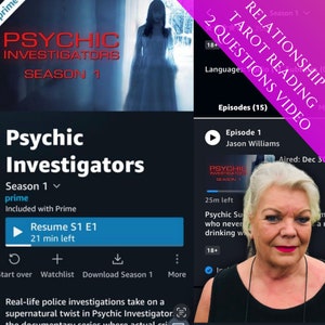 Lettura dei tarocchi sulle relazioni Lettura delle carte dei tarocchi video Previsioni psichiche, passato presente, futuro 2 domande sulle relazioni di Psychic Sue